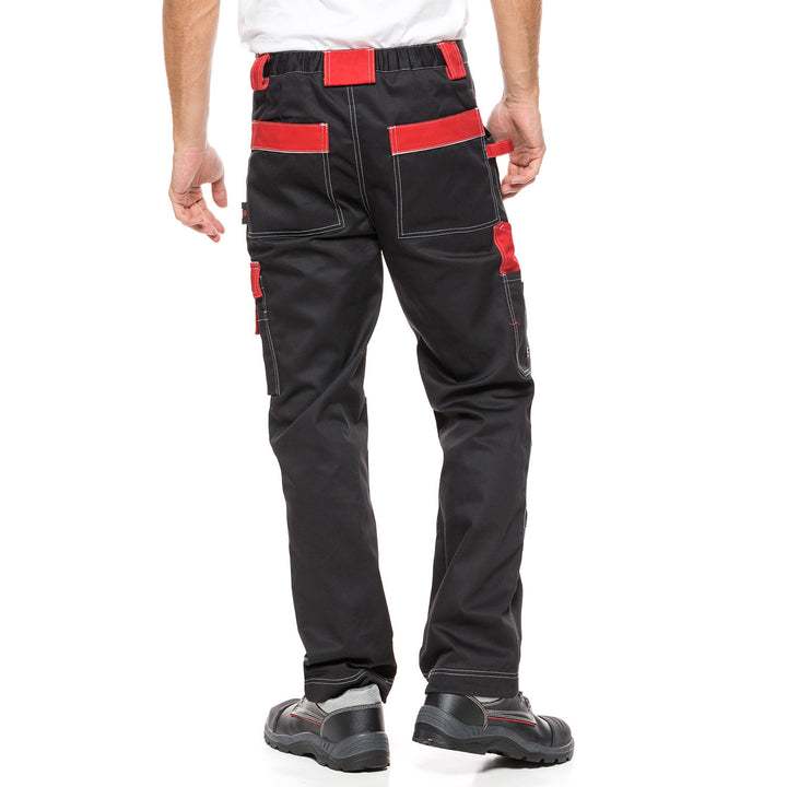 Pantalon homme Avacore HELIOS pantalon noir-rouge taille 48 (86-90)