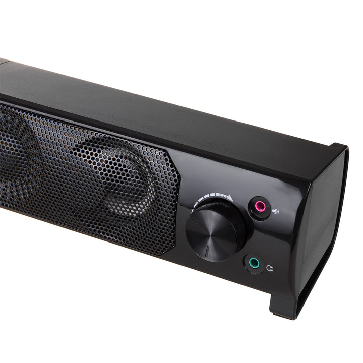 Audiocore 3Wx2 computer-soundbar, LED, USB 5v, lijningang, AC955