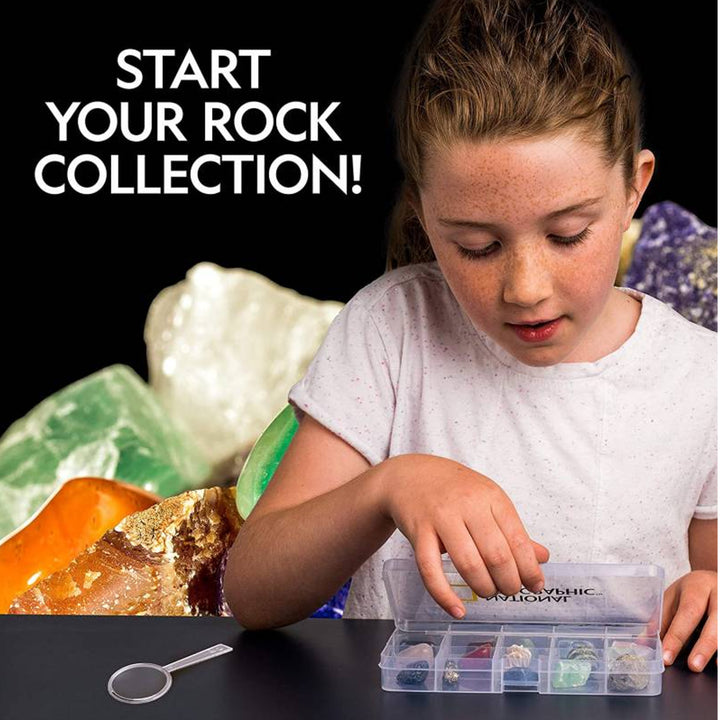 National Geographic - Kit de démarrage pour les roches et les minéraux