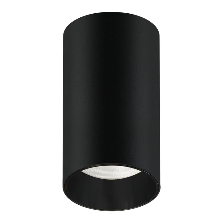 Luminaire de surface Maclean MCE458 B/B tube, spot, rond, aluminium, GU10, 55x100mm, noir