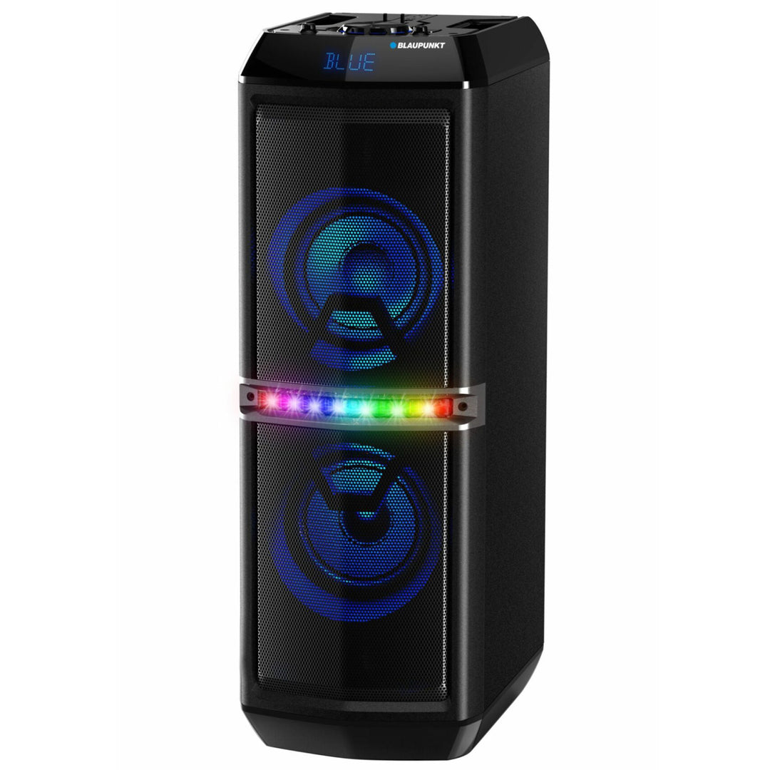 Party Speaker Draadloze Bluetooth-luidspreker 2 x 30W RMS Afstandsbediening Karaokefunctie Discoverlichting