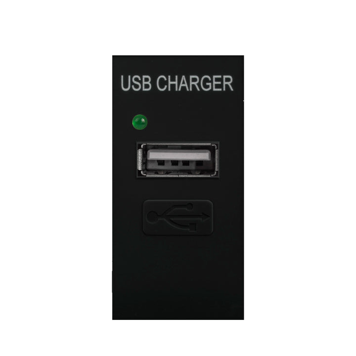 USB-aansluiting Oplader USB-aansluiting tot 1A Modulair stopcontact Inbouwcontactdoos Inbouwwandcontactdoos Inbouwmontage (1A USB-aansluiting, Wit)