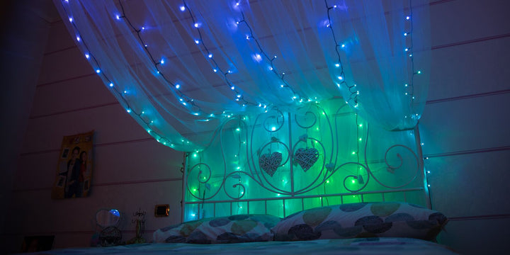Twinkly Strings 600LED RGB 48m slimme kerstverlichting