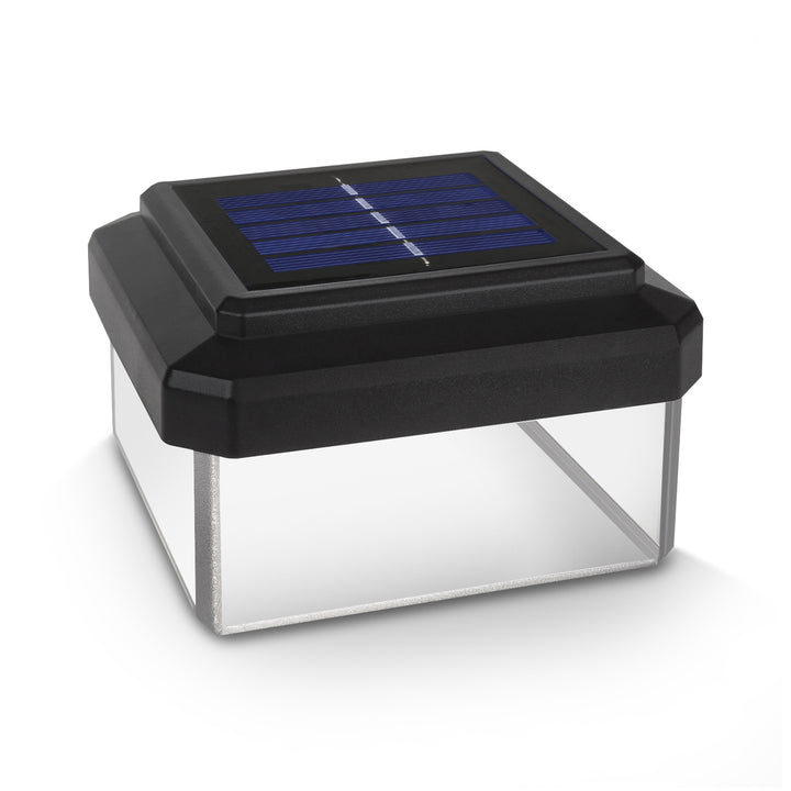 LED-straatlantaarn op zonne-energie 100*100 Groenblauw GB128 - omhullende luifel