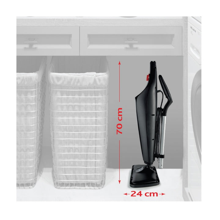 VILEDA 168935 Vileda Steam Mop Steam XXL Set 3.0 Opvouwbare tapijtreinigingspad Roterend Wasbaar