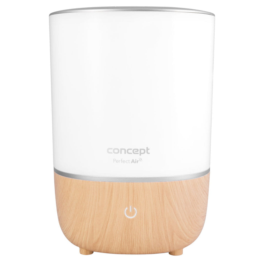 Concept  ZV1200 Perfect Air Humidificateur d'air Diffuseur d'aromathérapie 4L 3 niveaux d'intensité de vapeur Blanc