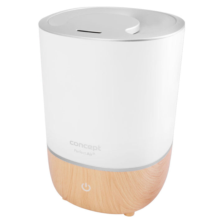 Concept  ZV1200 Perfect Air Humidificateur d'air Diffuseur d'aromathérapie 4L 3 niveaux d'intensité de vapeur Blanc