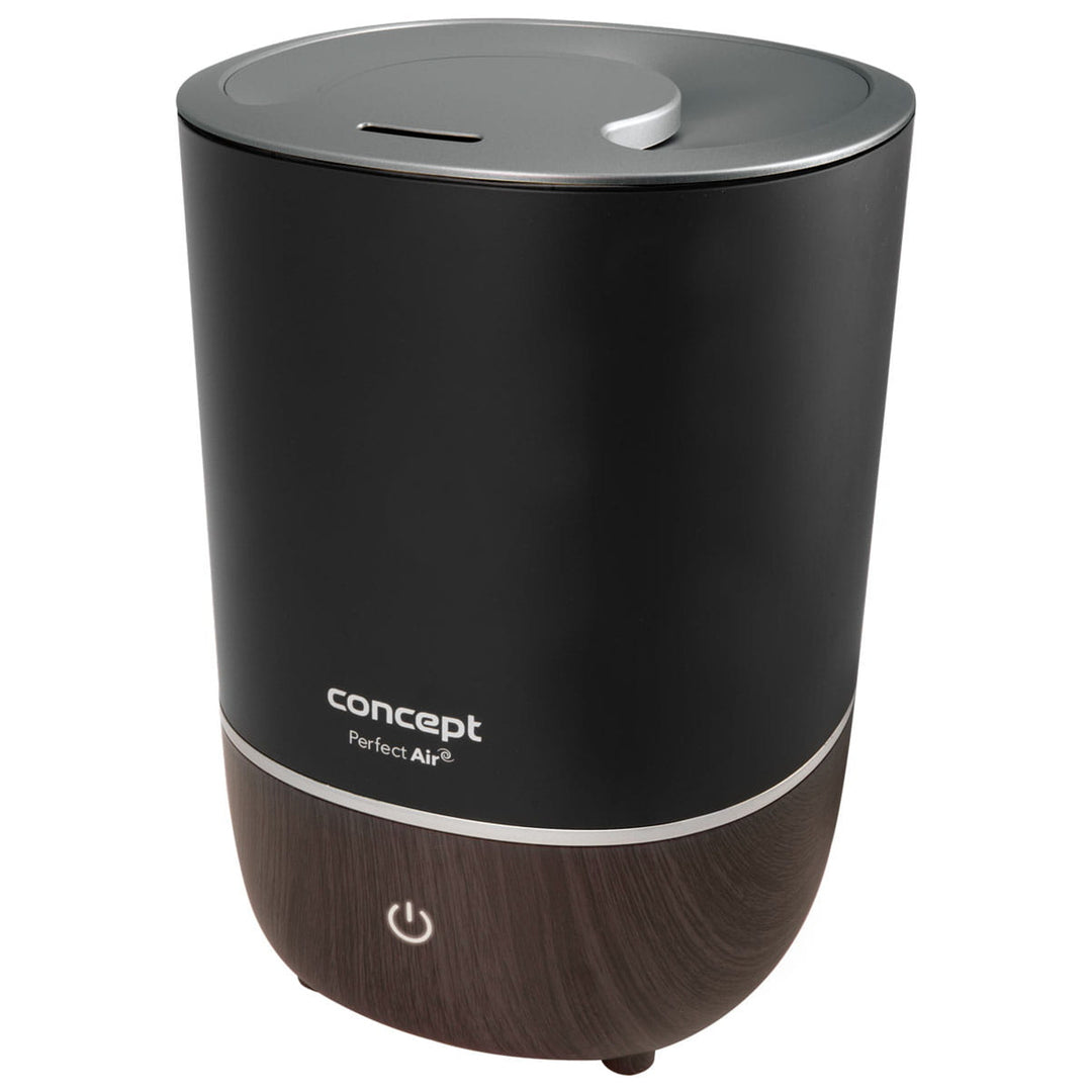 Concept ZV1210 Perfect Air luchtbevochtiger aromatherapie diffuser 4L 3 stoomintensiteitsniveaus zwart