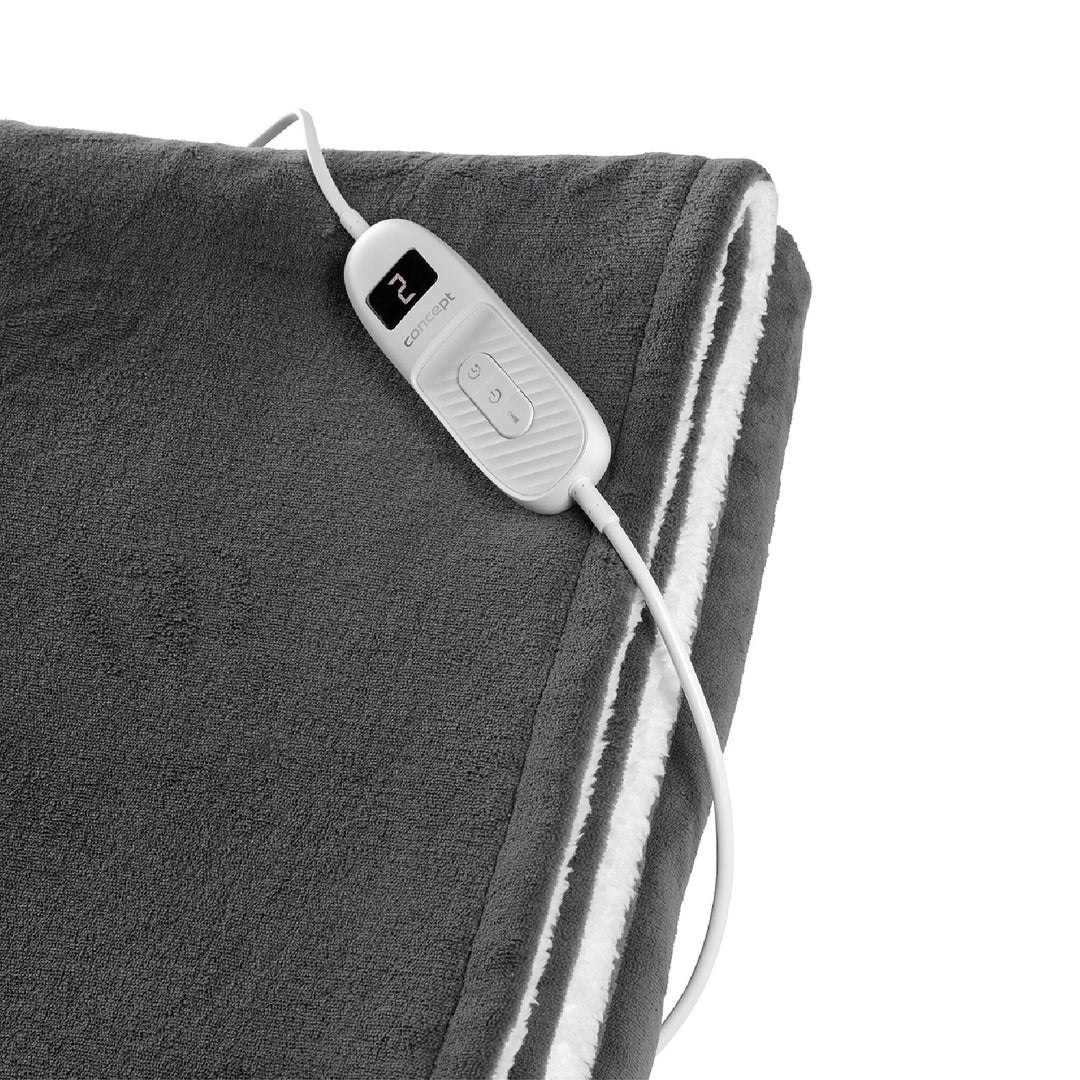 Concept Luxe DV7420 XL Verwarmde Deken XL 180x130cm Coral Fleece Sherpa