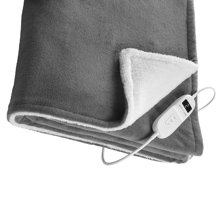 Concept Luxe DV7420 XL Verwarmde Deken XL 180x130cm Coral Fleece Sherpa