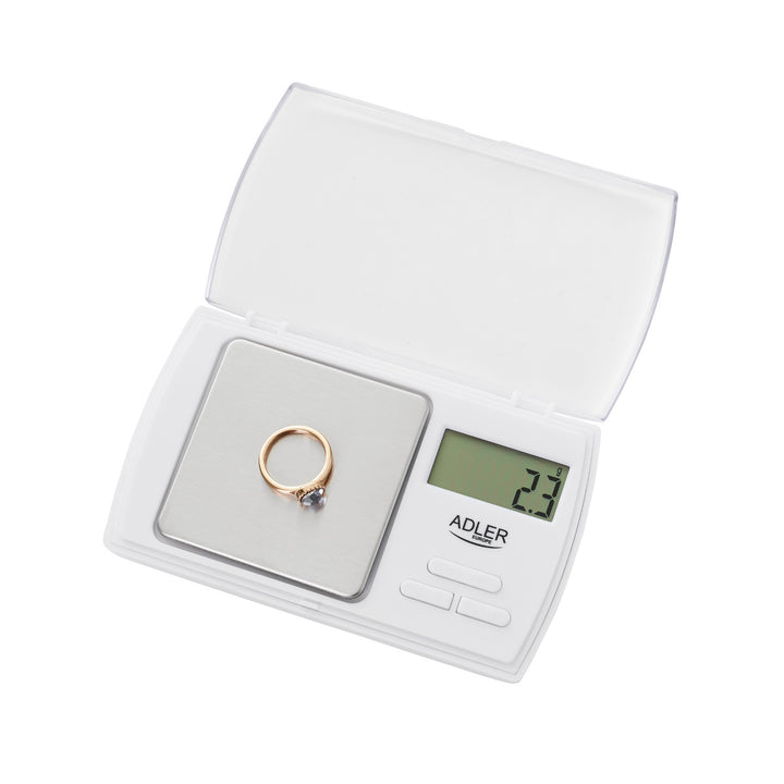 Balance de précision Adler AD 3161 avec affichage LCD clair