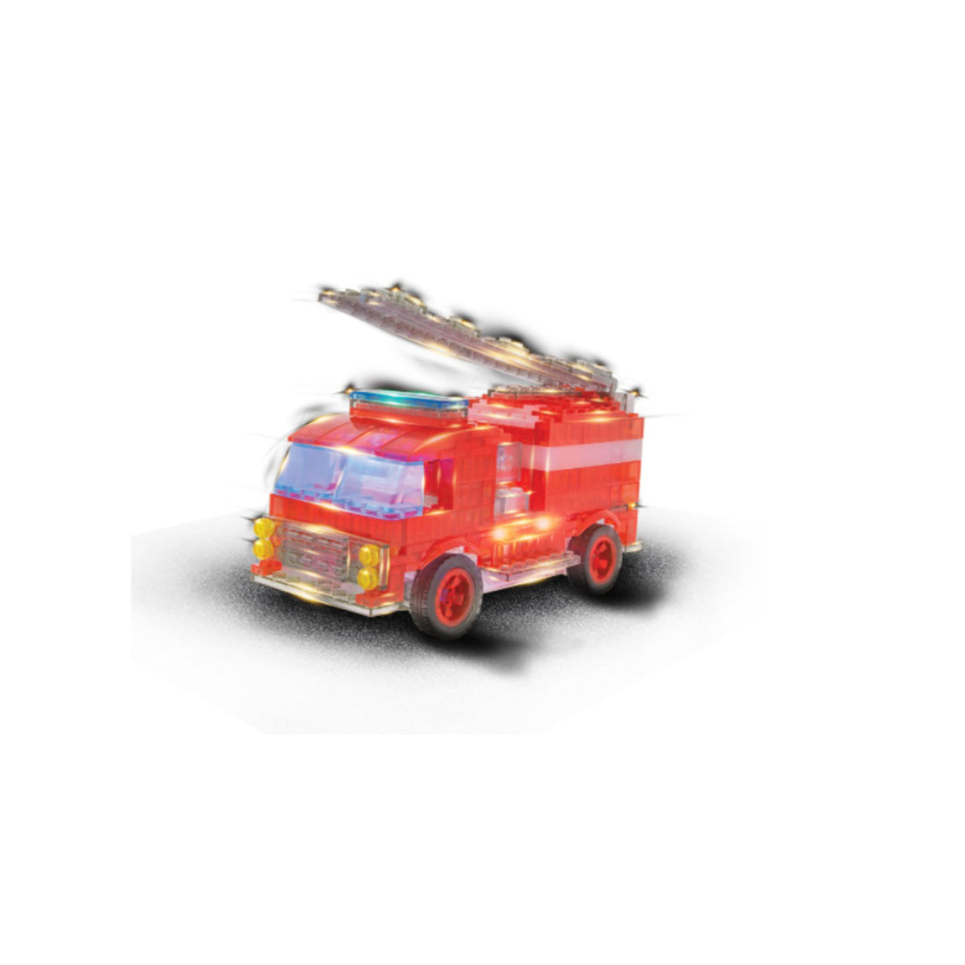 Blocs lumineux LED Laser Pegs 12w1 Camion de pompiers