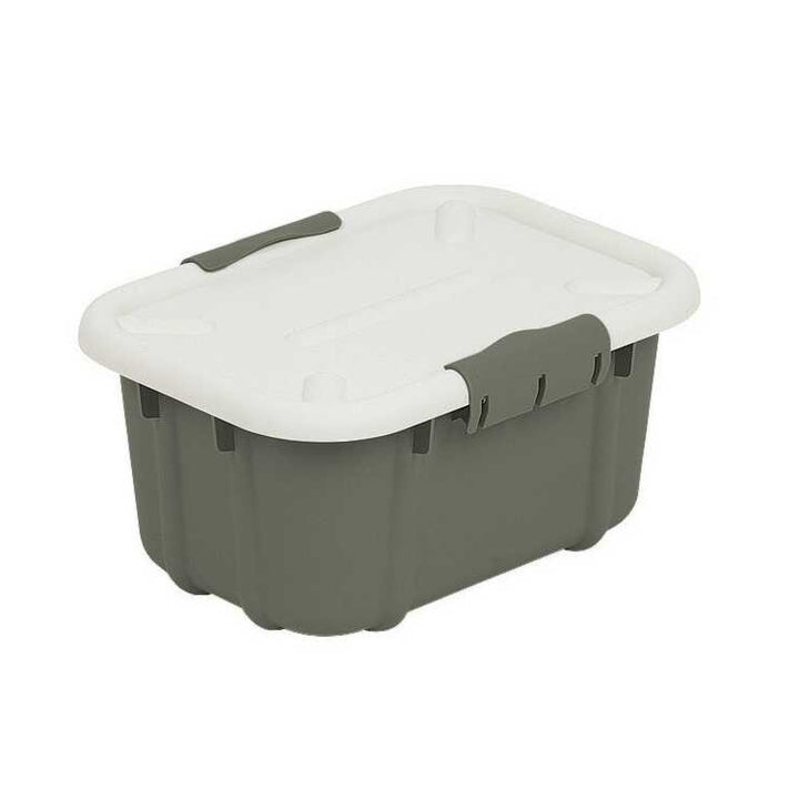 Récipient de stockage Velur BranQ avec couvercle 8 l couleur grise