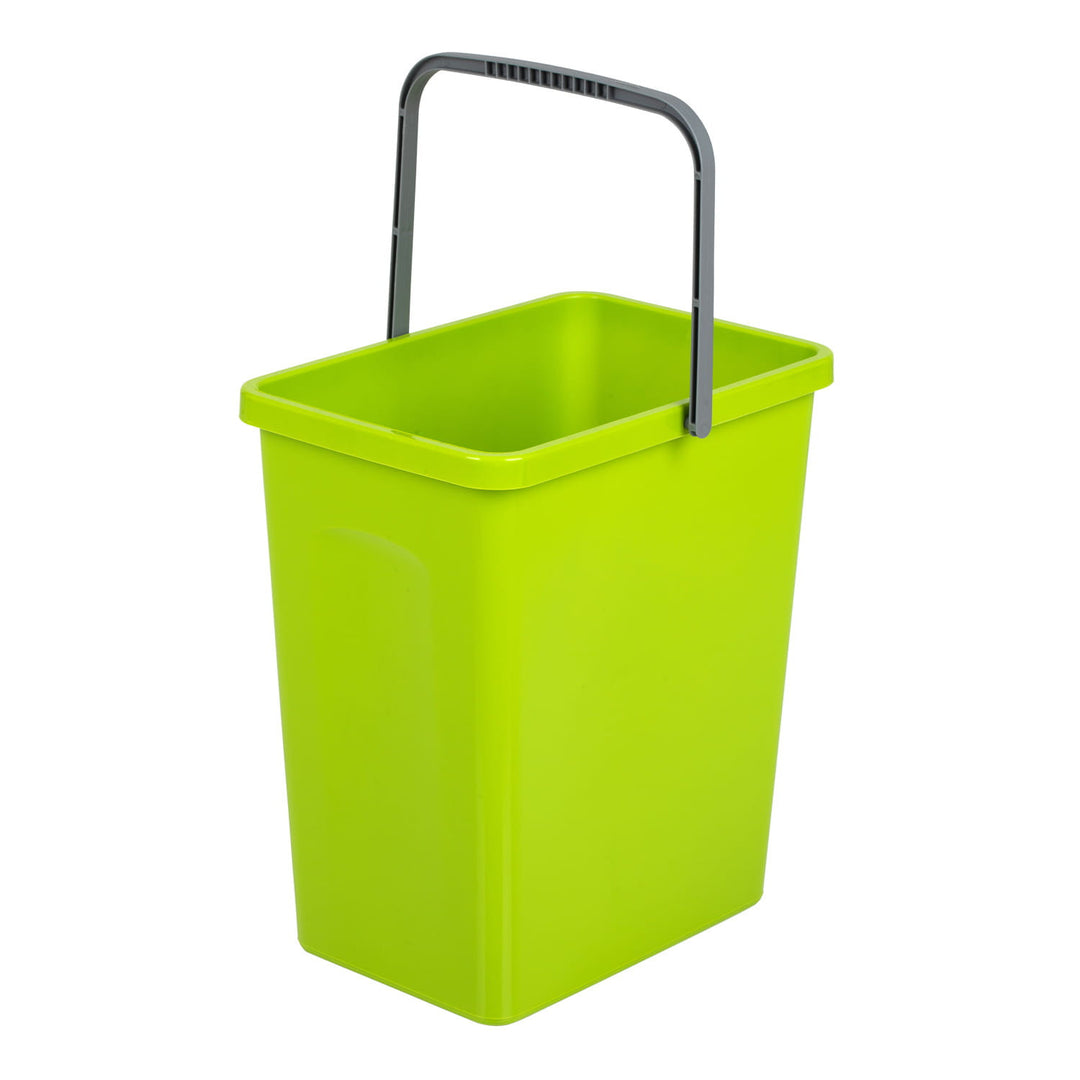 BranQ 1309 Afvalbak Sorteerbak Recycling Eco Voorraademmer 10L groen