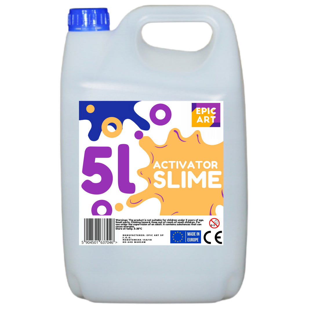 Activateur liquide, 5L pour Slime, 5000ml - Epic Art Poland