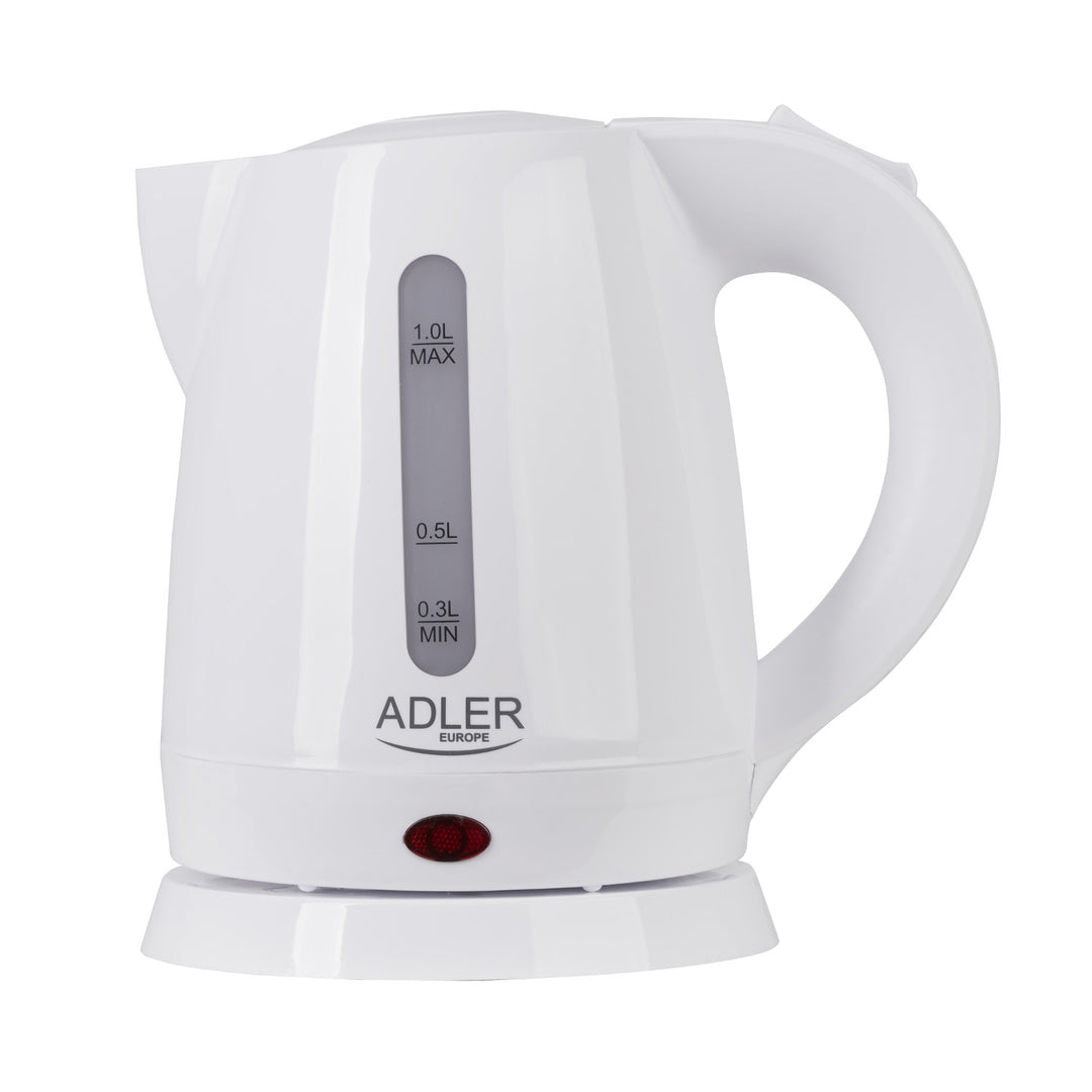 Bouilloire en plastique 1.0L 1600W Adler AD 1272 blanc