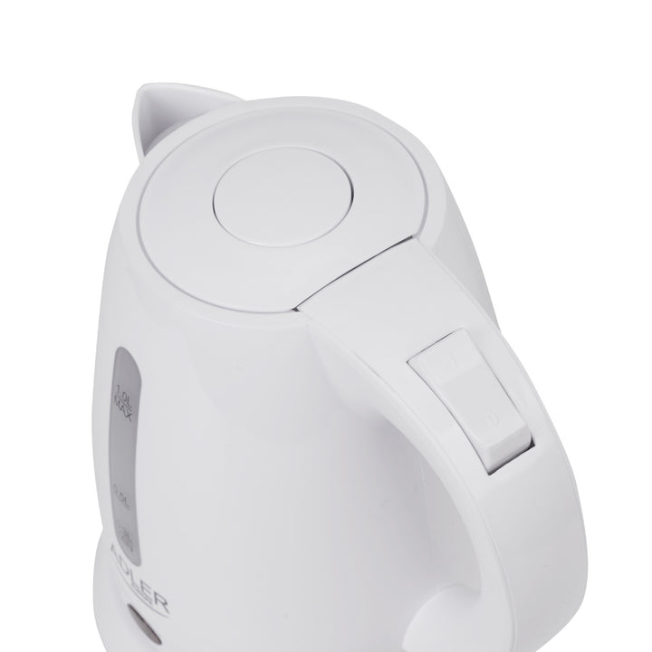 Bouilloire en plastique 1.0L 1600W Adler AD 1272 blanc