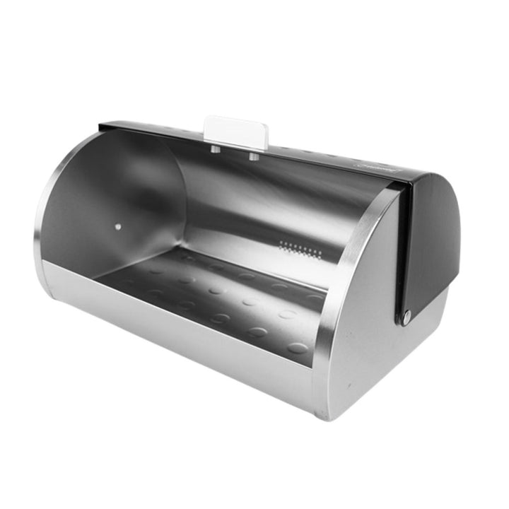 Maestro MR-1676BL Broodtrommel Schuifdeksel Broodtrommel Broodopbergcontainer Strak design roestvrij staal