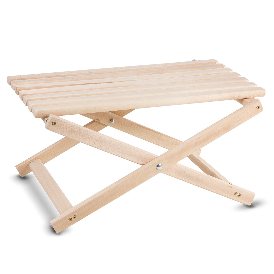 Table basse pour chaises longues WOOD OK en bois de hêtre de haute qualité