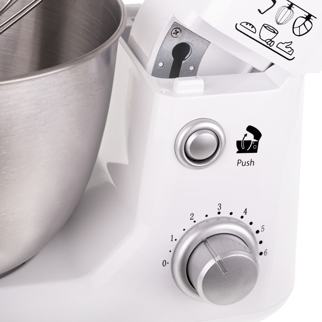 Robot culinaire planétaire 1000W Adler AD 4216 - 6 vitesses