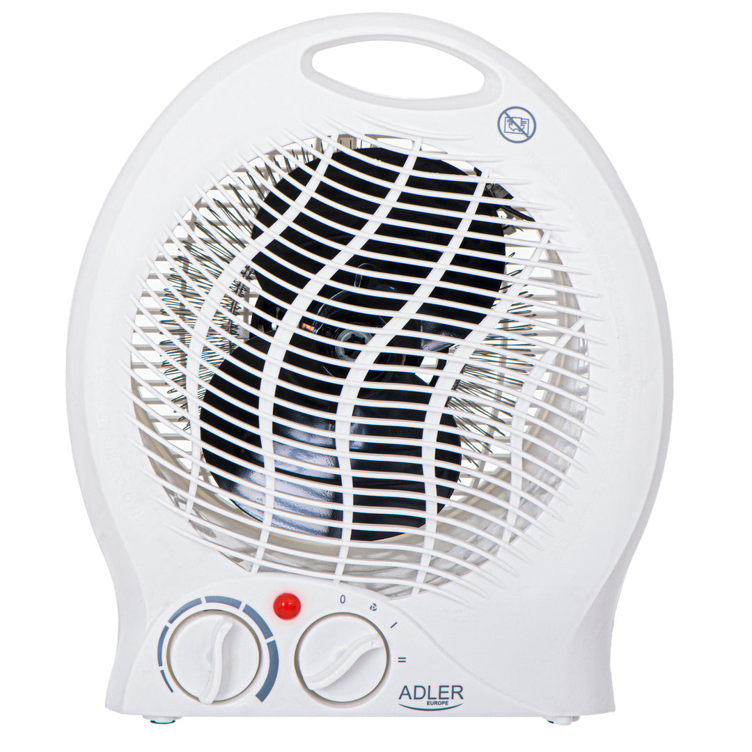 Adler ventilatorkachel, thermostaat, ventilatorfunctie, 2000W, wit, AD 7728
