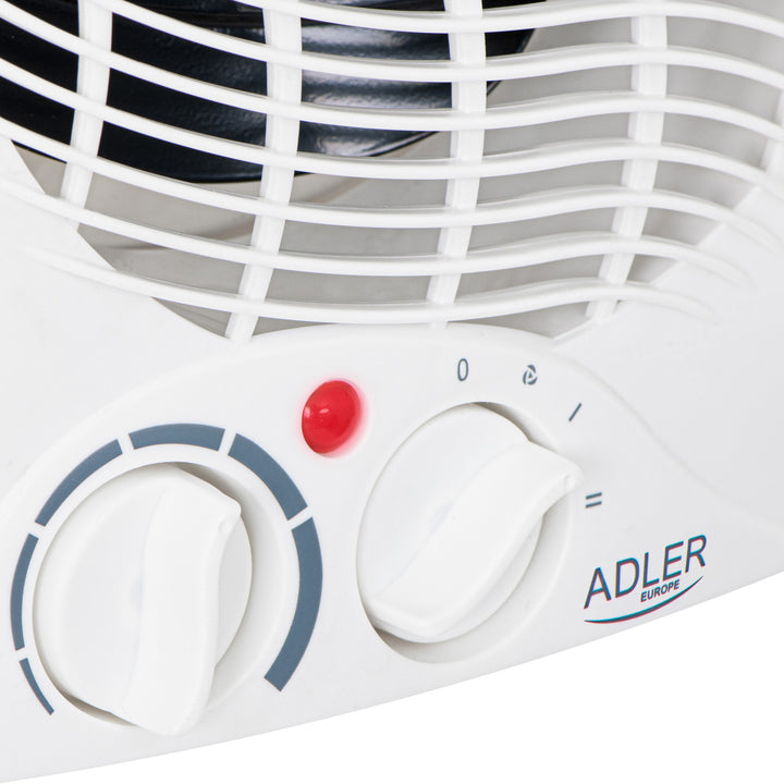 Adler ventilatorkachel, thermostaat, ventilatorfunctie, 2000W, wit, AD 7728