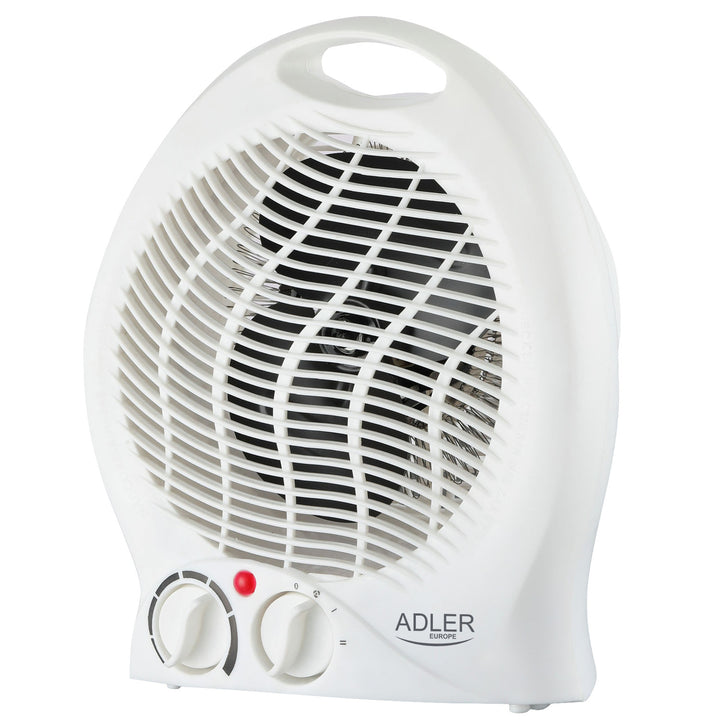 Adler ventilatorkachel, thermostaat, ventilatorfunctie, 2000W, wit, AD 7728