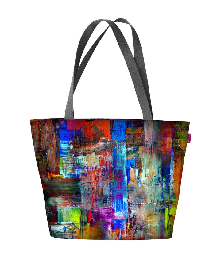 Sac à bandoulière zippé Bertoni Holi Paint, femme, convient pour A4 Sac de transport avec motif Peinture