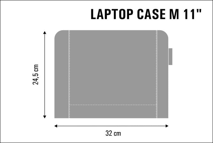 Bertoni Aztec laptoptas, 11'', vilt