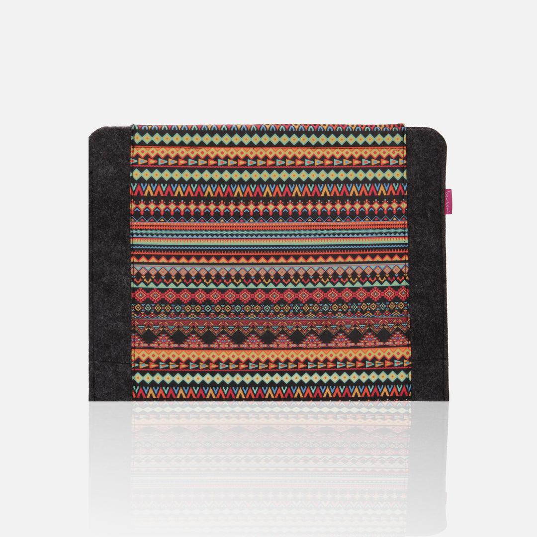 Bertoni Aztec laptoptas, voor PC max. 15", vilt, magnetische sluiting