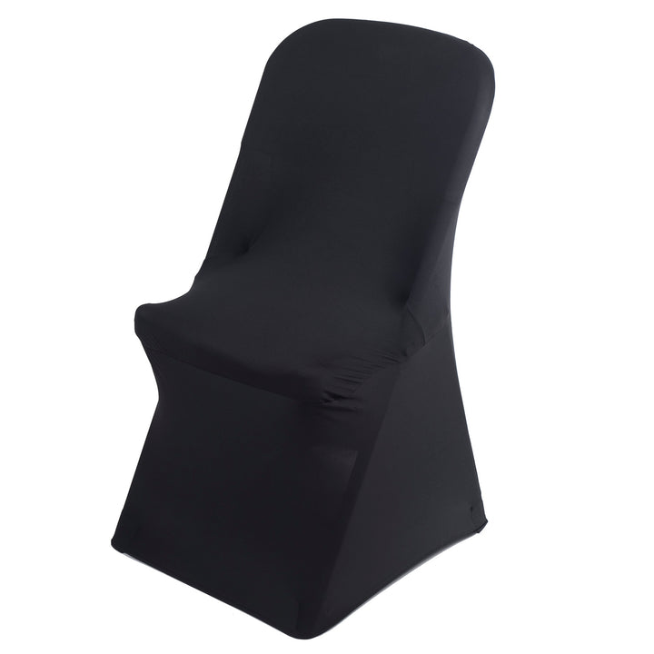 GreenBlue GB373 Housse de chaise de traiteur de salle à manger noire 88x50x45cm Spandex