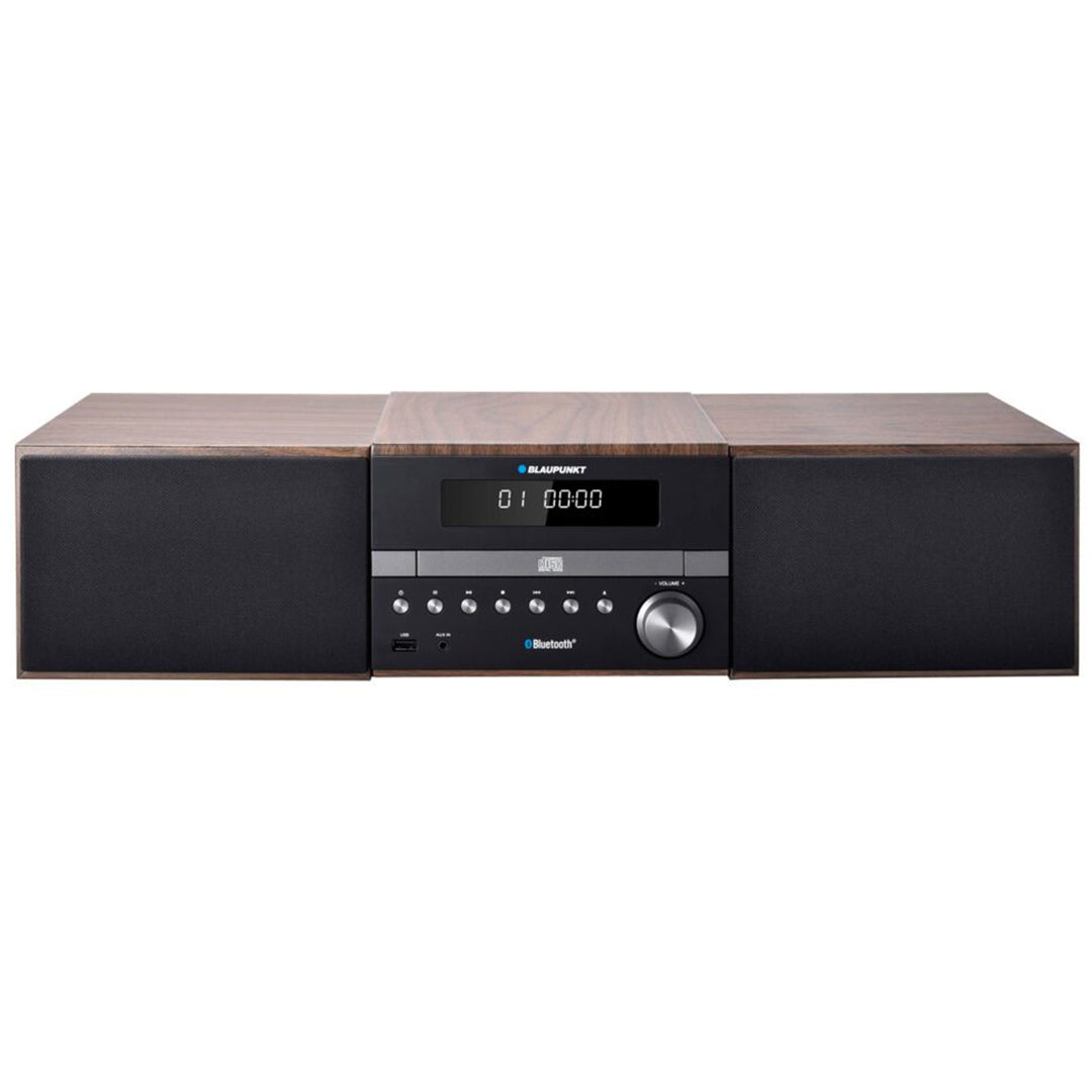 Chaîne hi-fi micro avec Bluetooth et télécommande Chaîne compacte Radio FM 2x50W AUX Écran LED Lecteur CD CD/-R/-RW/MP3/WMA