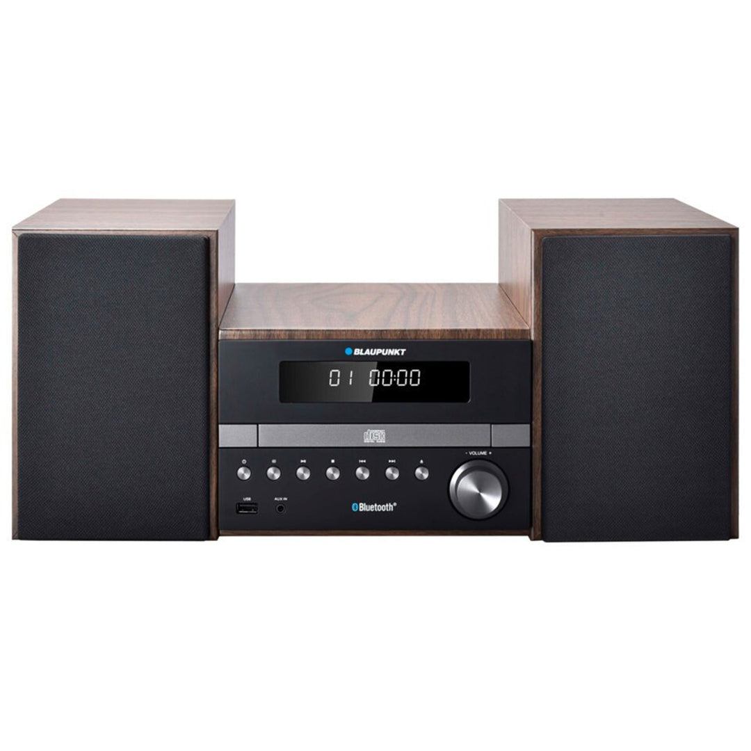 Micro-hifi-systeem met Bluetooth en afstandsbediening Compact systeem FM-radio 2x50W AUX LED-scherm CD-speler CD/-R/-RW/MP3/WMA