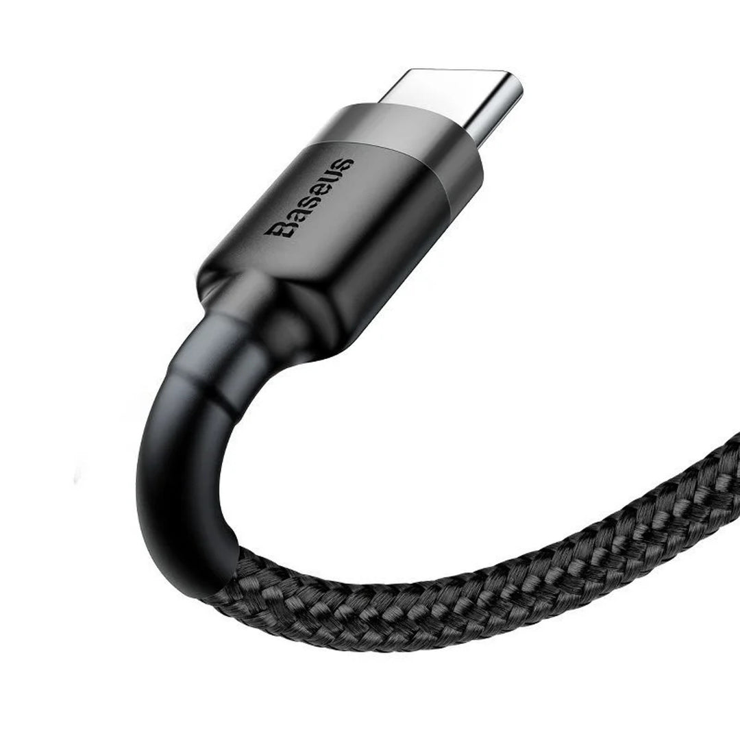 Prise USB A - Prise USB-C 1m CATKLF-BG1 noir Câble Baseus