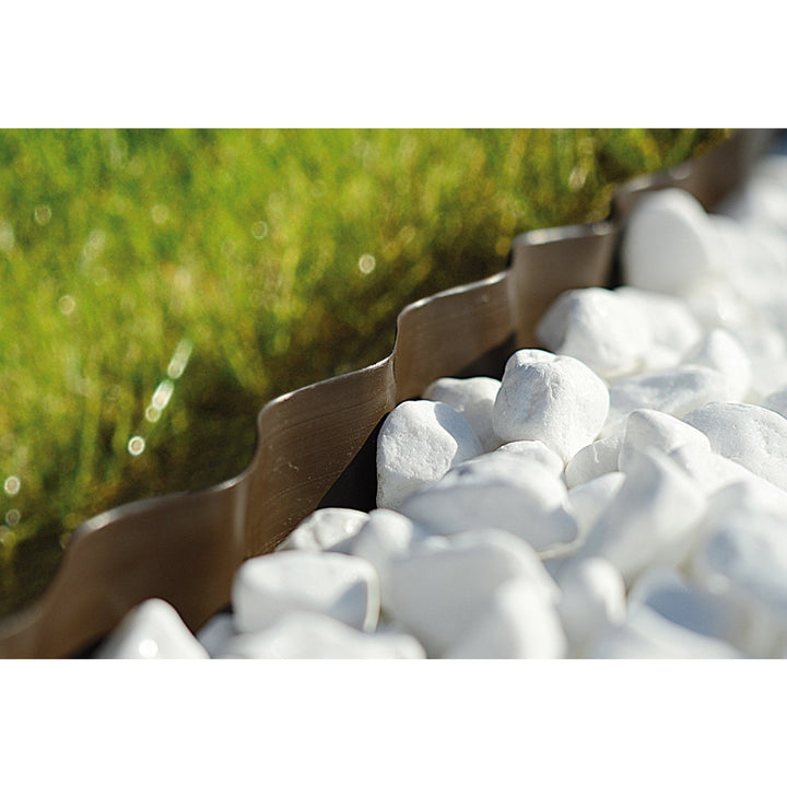 Tuinrand 25cm x 9m Cellfast - kleur bruin