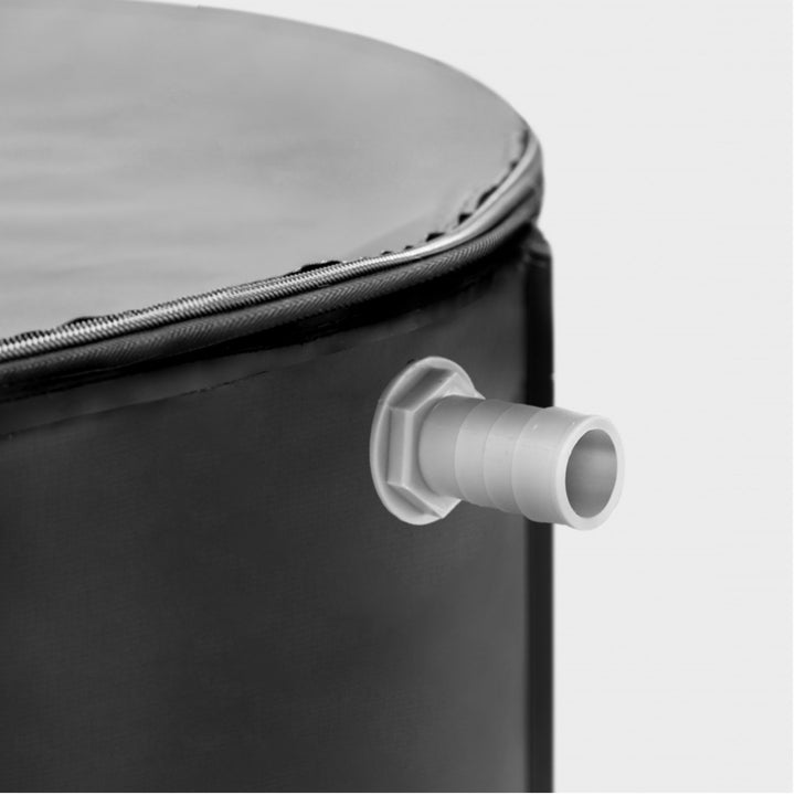 Opvouwbare regenwaterton met Cellfast-kraan voor tuinbewateringstank, capaciteit 250 liter