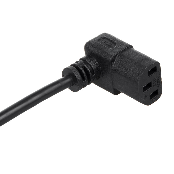 Maclean MCTV-851 3-polige haakse voedingskabel EU-connector 1,5 m