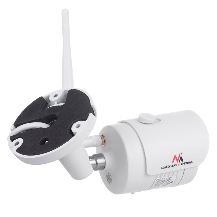 Maclean 5MPx IPC WiFi IP-camera voor buiten, hoorn, 1/2,5" CMOS, H.264/H.264+/H.265/H.265+/JPEG/AVI, Onvif, MCTV-516