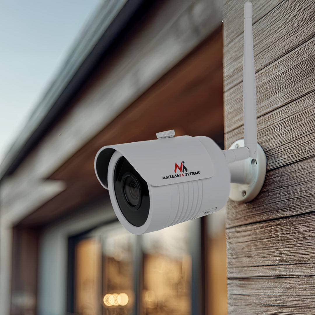 Maclean Caméra IP IPC WiFi 5MPx extérieur, cornet, CMOS 1/2.5", H.264/H.264+/H.265/H.265+/JPEG/AVI, Onvif, MCTV-516