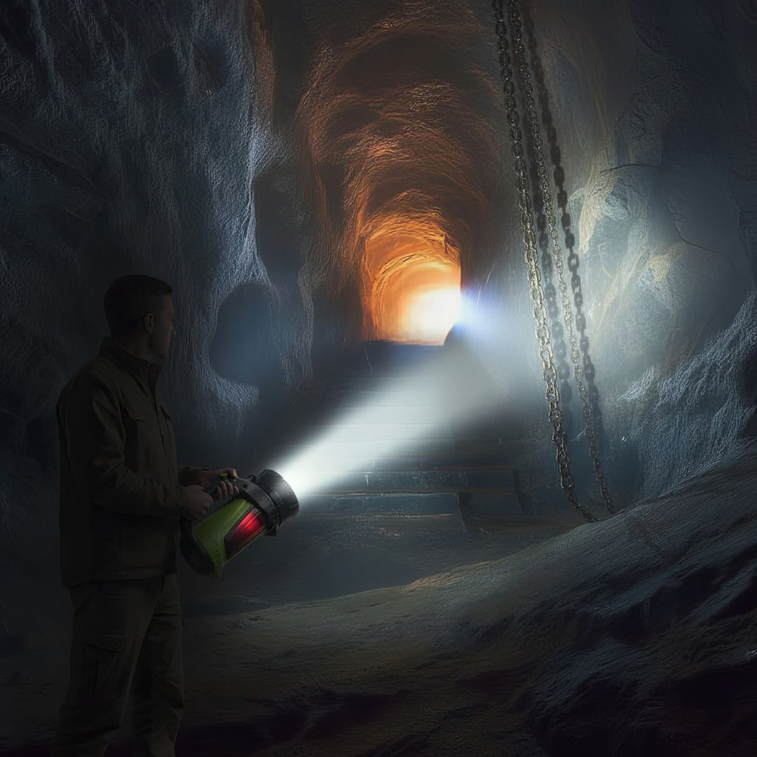 Maclean 3in1 LED-zaklamp, powerbank-functie, 3 verlichtingsmodi, 5W XM-L-T6, Koud Wit 6500K, 3.7V 3x18650, 4500mAh, MCE345