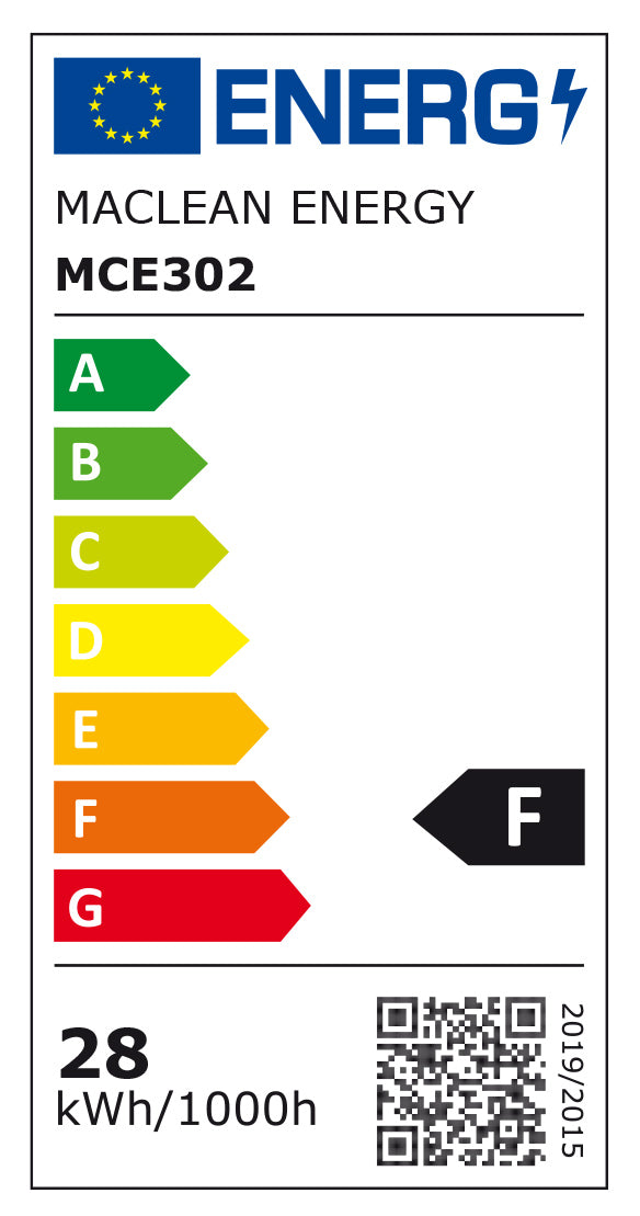 Ampoule LED Maclean, E27, 28W, 220-240V AC, blanc neutre, 4000K, 2940lm, MCE302 NW