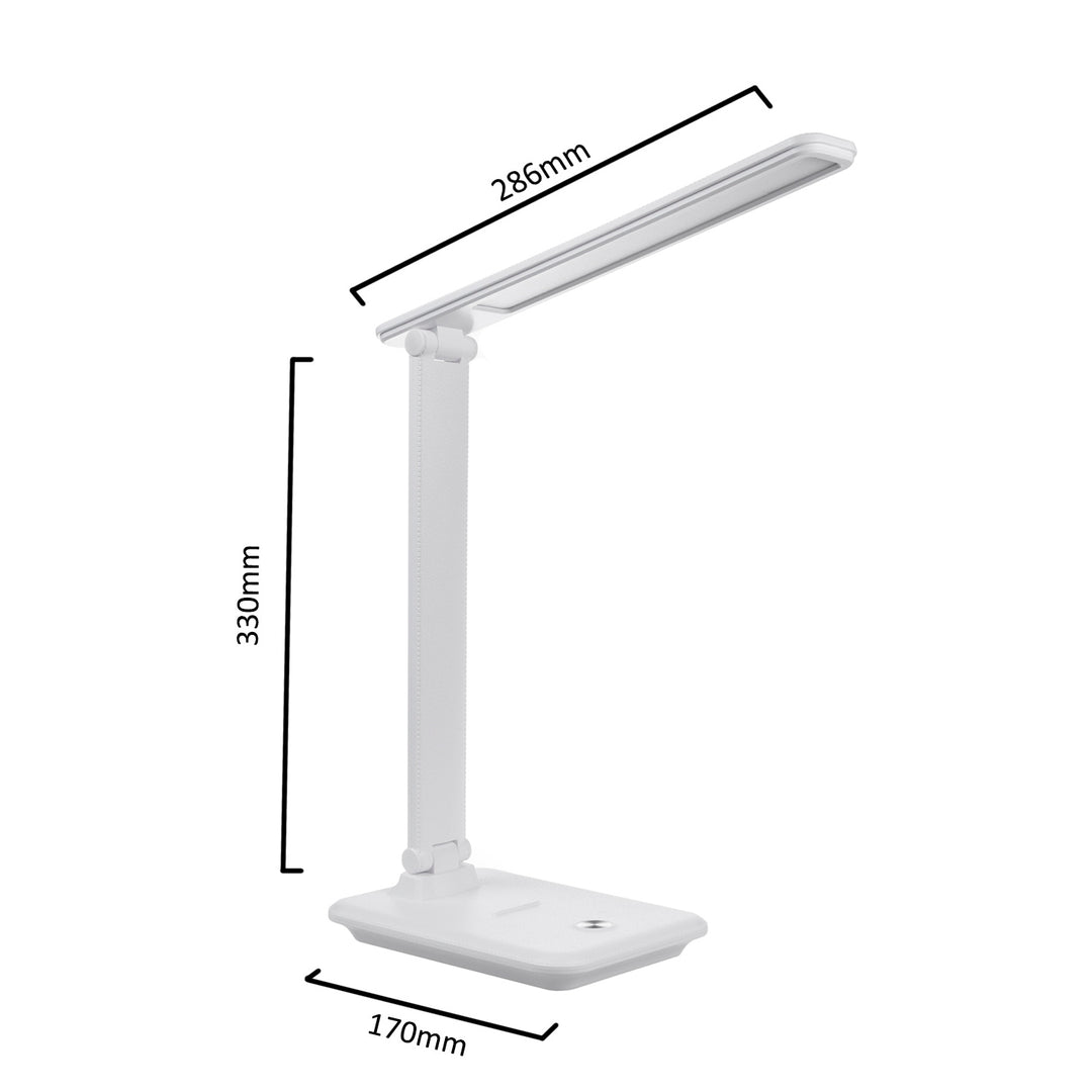 Lampe de bureau LED à intensité variable Lampe de bureau 9W IP20 3000K 4500K 6500K