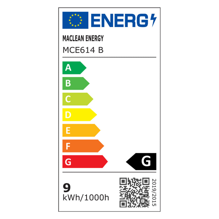 Maclean LED bureaulamp, max. 9W, 220-240V AC, kleurveranderend, dimbaar, 450lm, MCE614 B