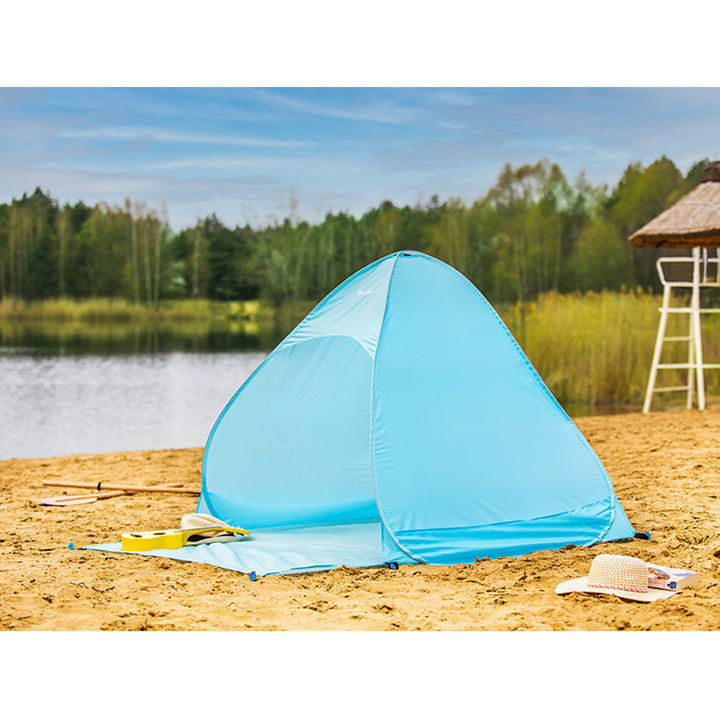 Tente de plage Tente de camping à ouverture instantanée Tente de camping portable automatique Tente pliante pour l'extérieur 160 x 150 x 115cm