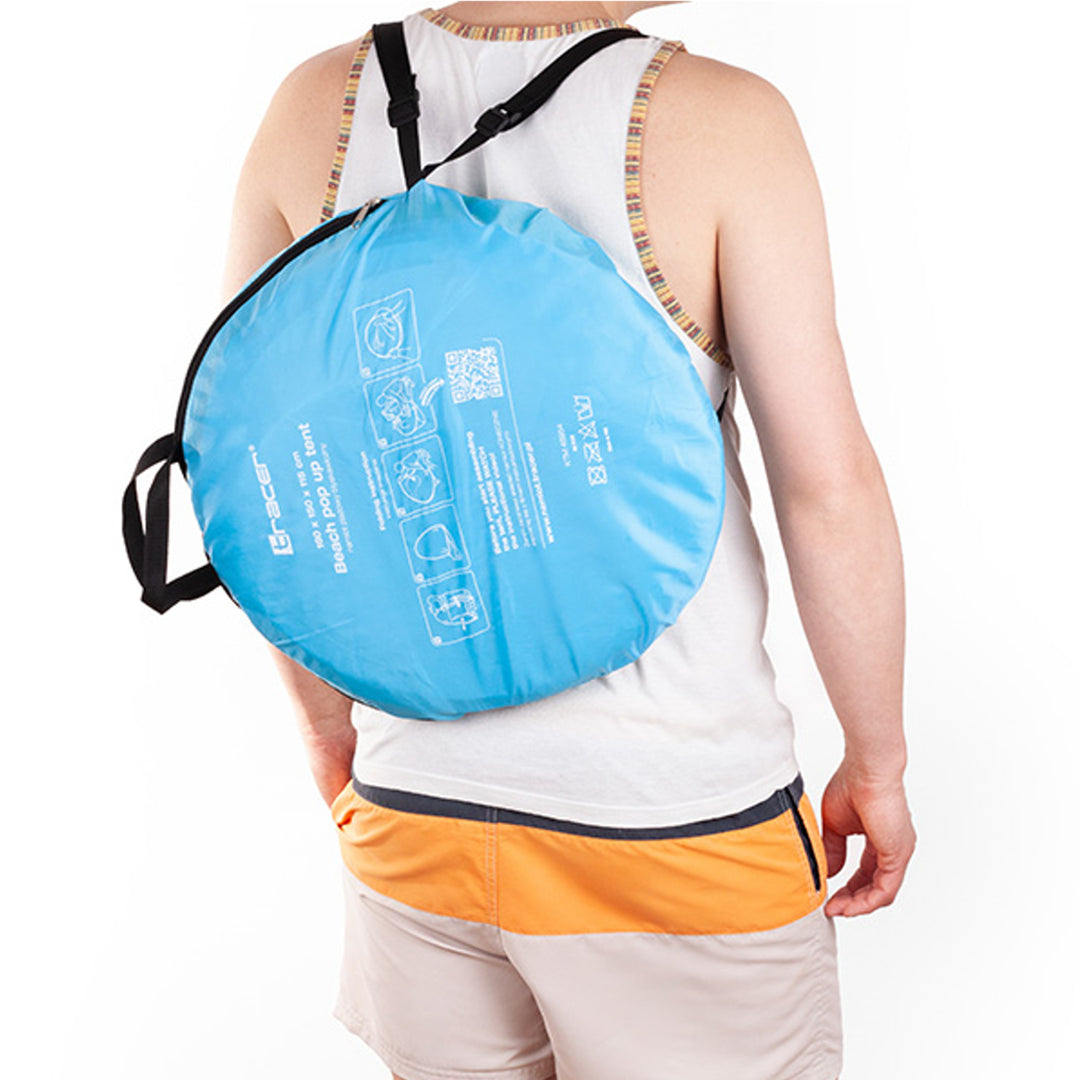 Tente de plage Tente de camping à ouverture instantanée Tente de camping portable automatique Tente pliante pour l'extérieur 160 x 150 x 115cm