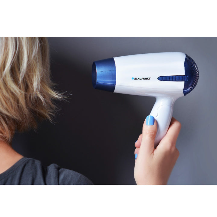 Blaas Blaupunkt föhn Temperatuurinstelling Warme/koude lucht Inklapbare handgreep 1200W