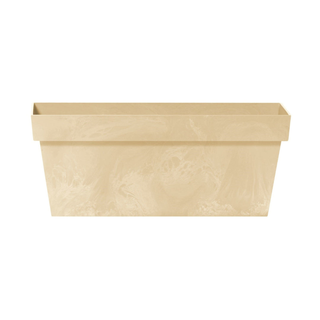 Prosperplast Cube Case Concrete Effect pot de fleurs rectangulaire DCUC600E-CY700 - couleur crème