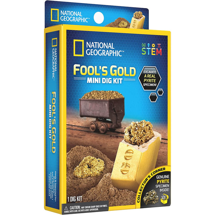 National Geographic-bundel - Fool's Gold - Dig Fool's Gold (Impulse Mini Dig Fool's Gold)