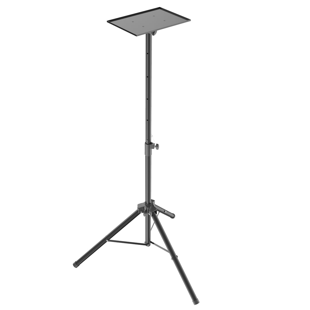 Support portable Maclean, pour projecteur, en acier, réglable en hauteur, 1,2-1,7m, MC-953