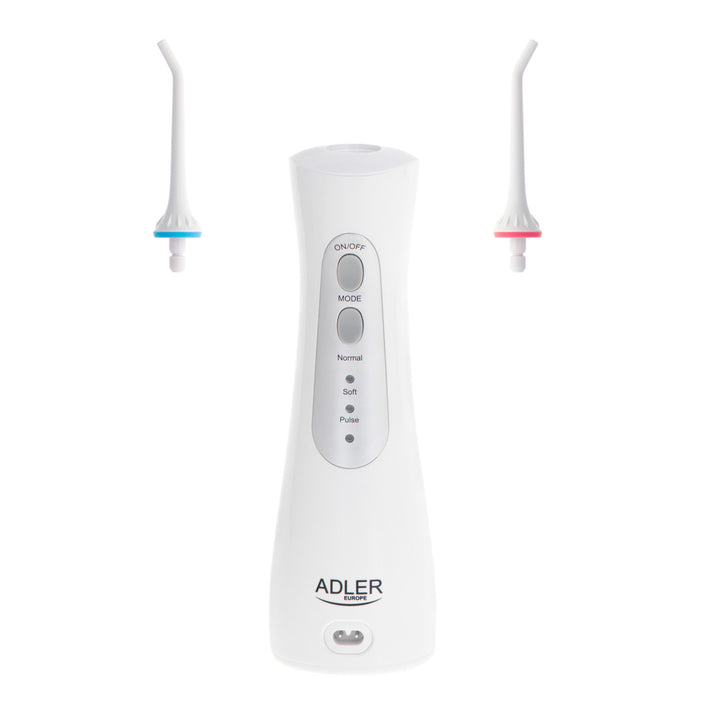 Irrigateur de voyage Adler AD 2176 et 2 têtes rotatives interchangeables